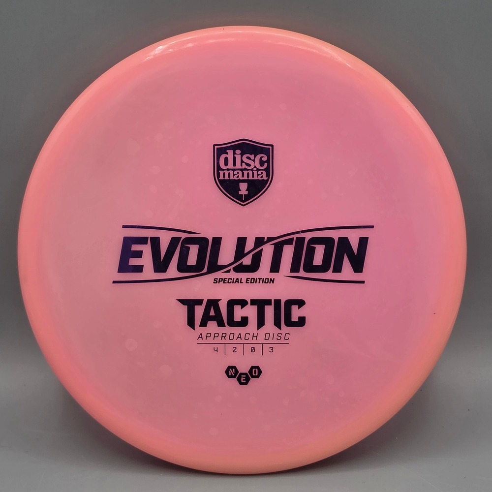 Discmania Tactic Neo Evolution Special Edition Pink 175g Approach Disc Golf